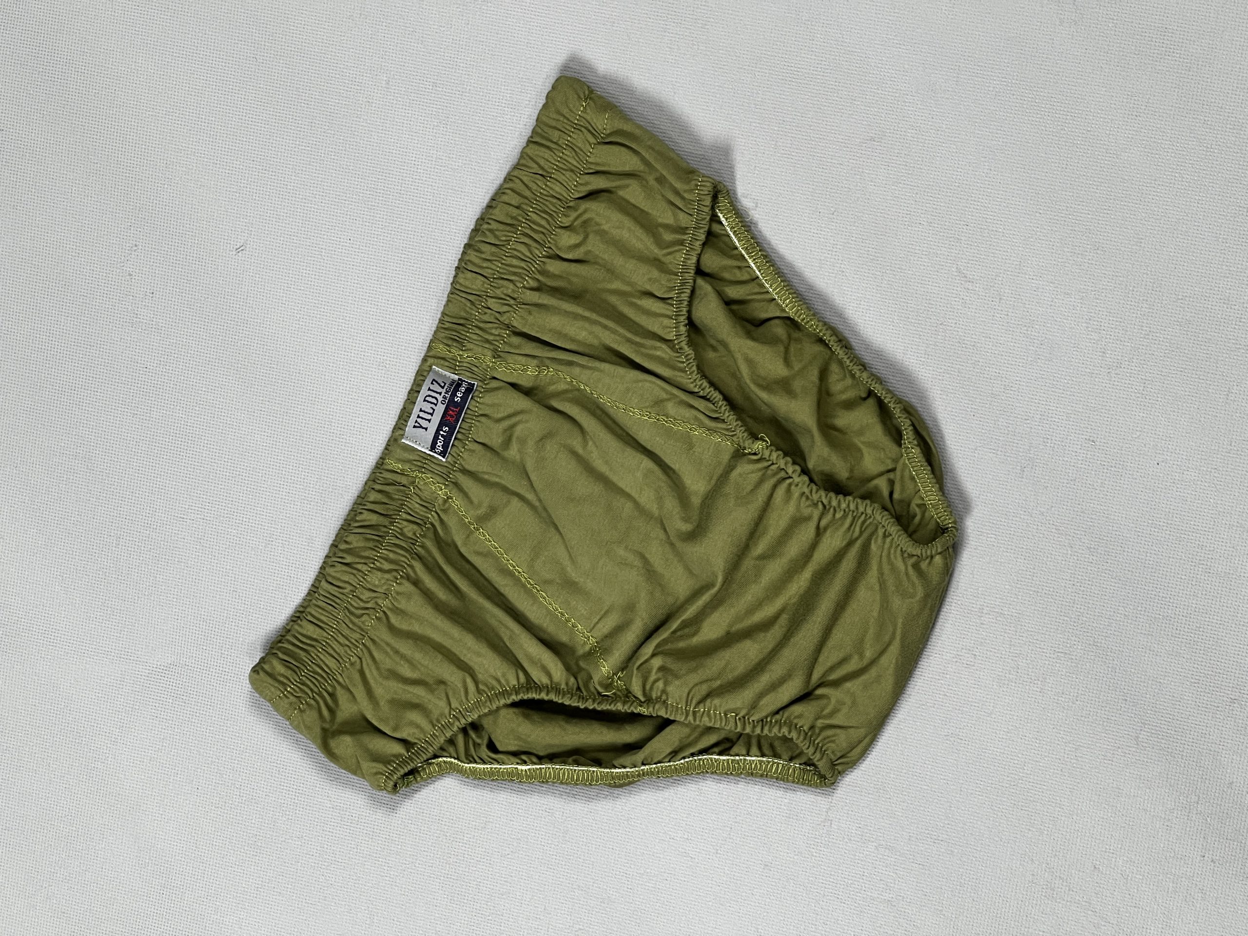 شورت نخ سوپر مردانه سبز مایو